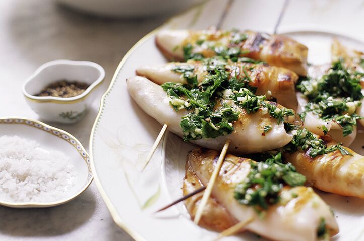 შევსებული squid
