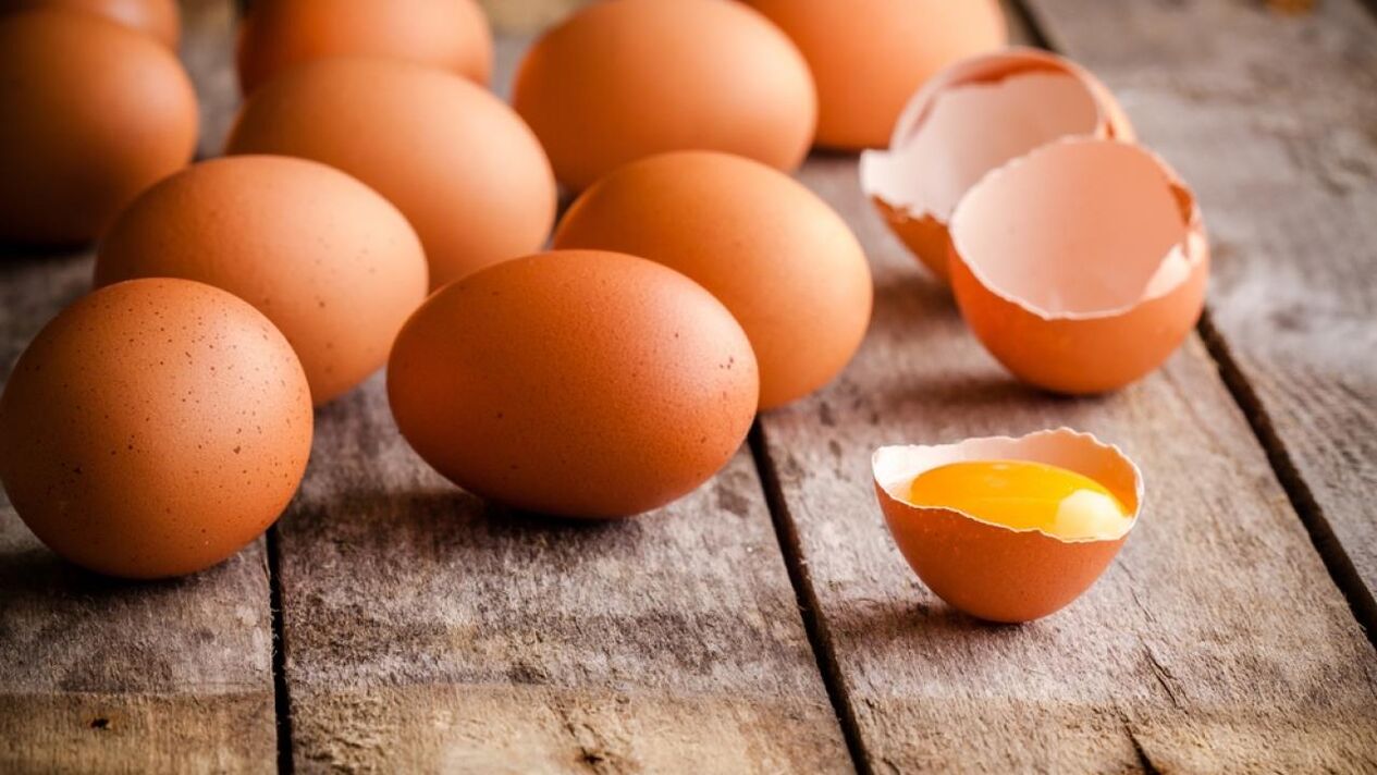 ქათმის კვერცხები სწორი კვებისათვის
